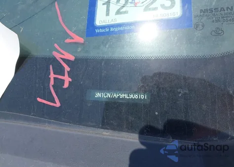 2017 Nissan Versa 1.6 Sv из США, поврежденный, VIN 3N1CN7AP9HL908161